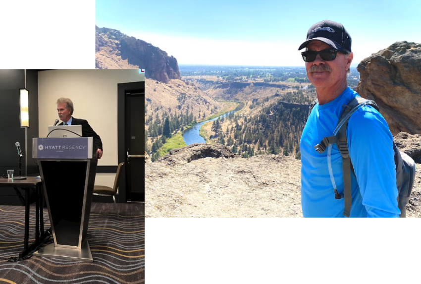 scott seargeant with a beautiful landscape